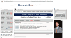 Desktop Screenshot of boersentreff.de